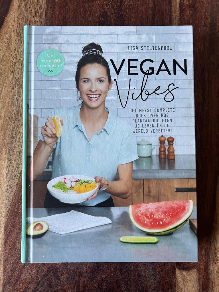 Vegan Vibes, Lisa Steltenpool, Boeken, Kookboeken, Hoofdgerechten, Ophalen of Verzenden, Zo goed als nieuw, Lisa Steltenpool