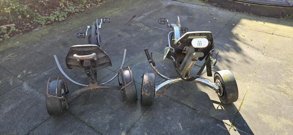 2 Trikers: 1 gratis (lekke band/barst), 1 voor klein bedrag, Ophalen
