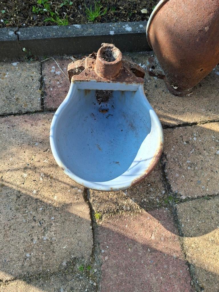 Oude drinkbakken, Tuin en Terras, Ophalen, Gebruikt, Minder dan 30 cm, Minder dan 60 cm