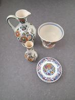 Delfts polychroom aardewerk diverse items, Ophalen of Verzenden