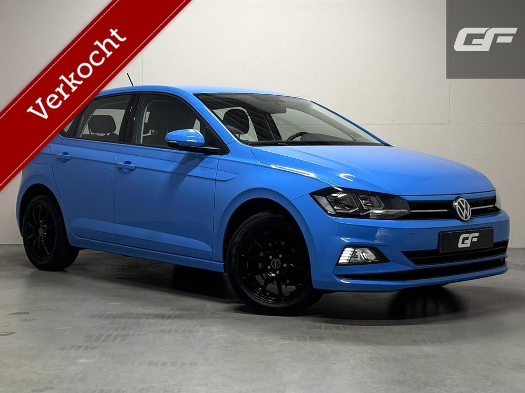 Volkswagen Polo 1.0 TSI Beats ACC Carplay NAP Trekh Navi, Auto's, Volkswagen, Voorwielaandrijving, Stof, Met garantie (alle), Blauw