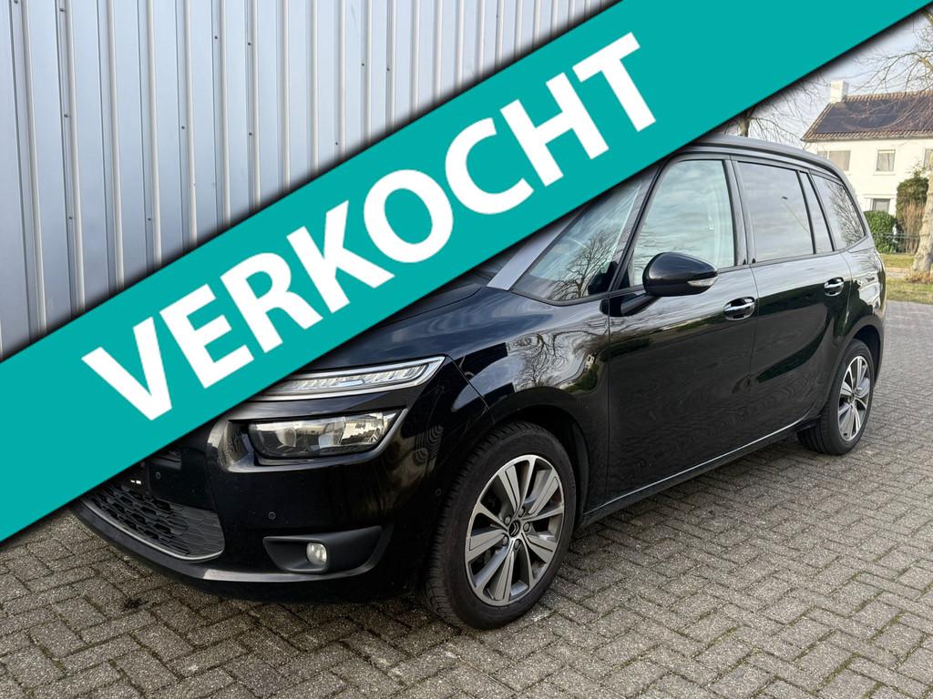 Citroen Grand C4 Picasso 1.6 BlueHDi / 2016/ 7pl / Panorama, Auto's, Gebruikt, Origineel Nederlands, Bedrijf, Parkeersensor