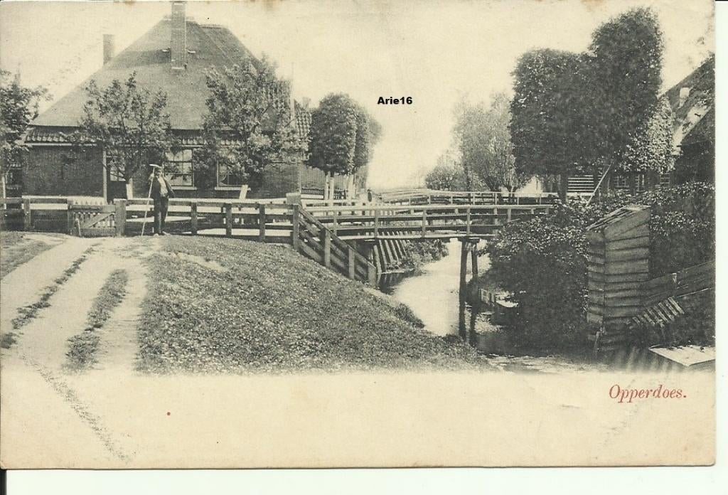 Opperdoes, Verzenden, Voor 1920, Ongelopen, Noord-Holland