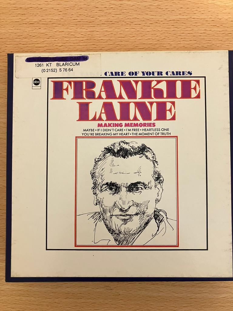 4 track band ampex origineel Frankie Laine, Ophalen of Verzenden, Onderdeel, Met banden