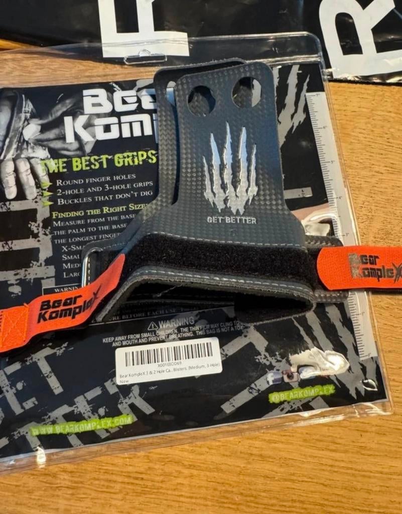 Bear komplex crossfit hand grips maat s, Maat 36 t/m 42, Ophalen of Verzenden, Zo goed als nieuw, Turnschoenen