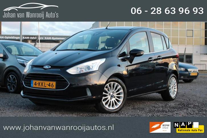 Ford B-Max 1.0 EcoBoost Titanium/NAVI/CAMERA/NW APK, Auto's, Ford, Bedrijf, Te koop, B-Max, ABS, Achteruitrijcamera, Airbags, Airconditioning