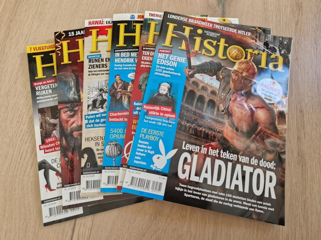 Wetenschap in Beeld - Historia - Jaargang 2025, Boeken, Tijdschriften en Kranten, Ophalen of Verzenden, Zo goed als nieuw, Wetenschap en Natuur