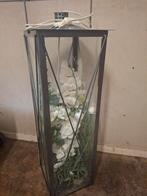 Kandelaar met kunstbloemen, Ophalen, Gebruikt