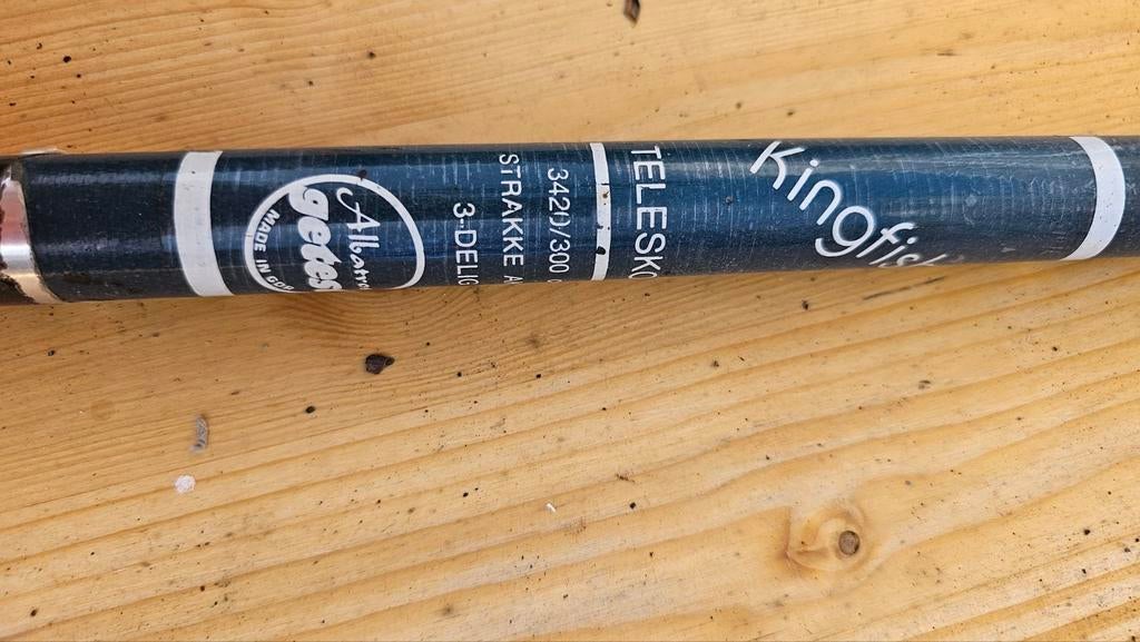 Kingfisher Telescoophengel - Albatros Geddes, Ophalen, Gebruikt, Complete hengel