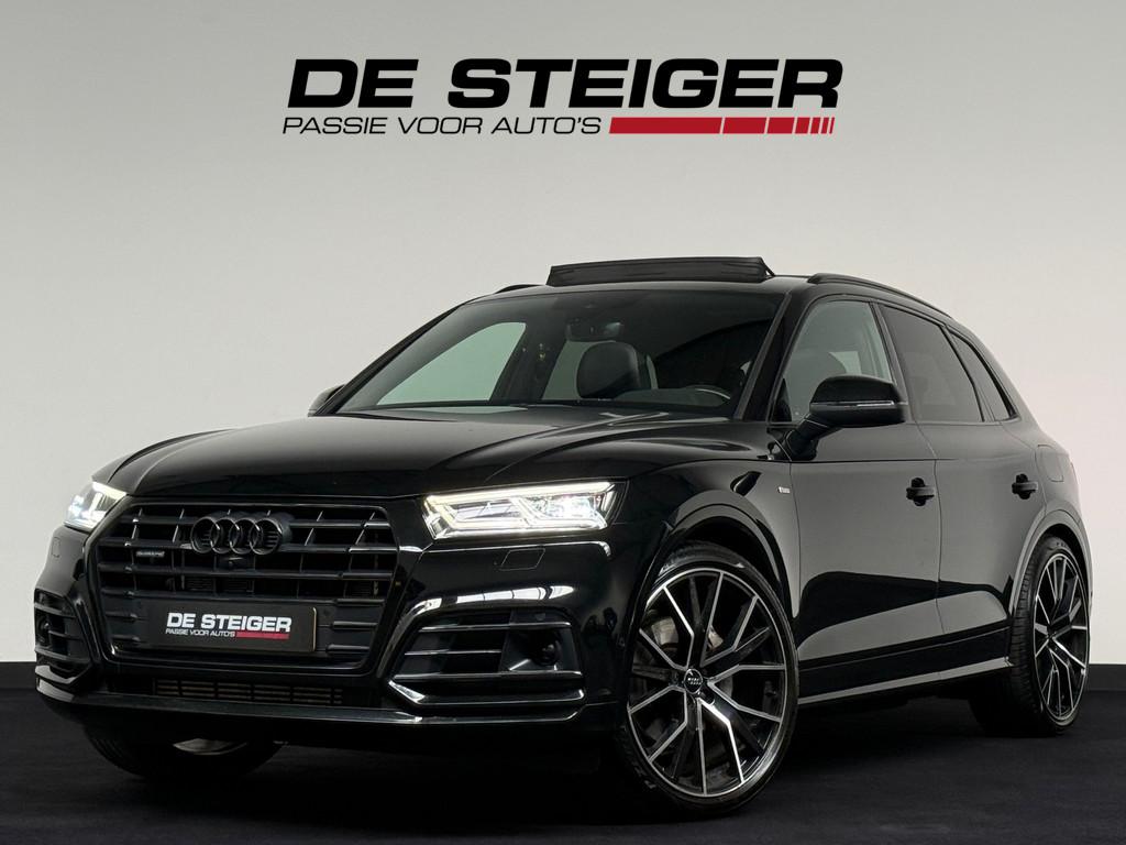 Audi Q5 55 TFSI e quattro Competition ACC Pano Sfeer 360 Cam, Automaat, 4 cilinders, Zwart, Bedrijf