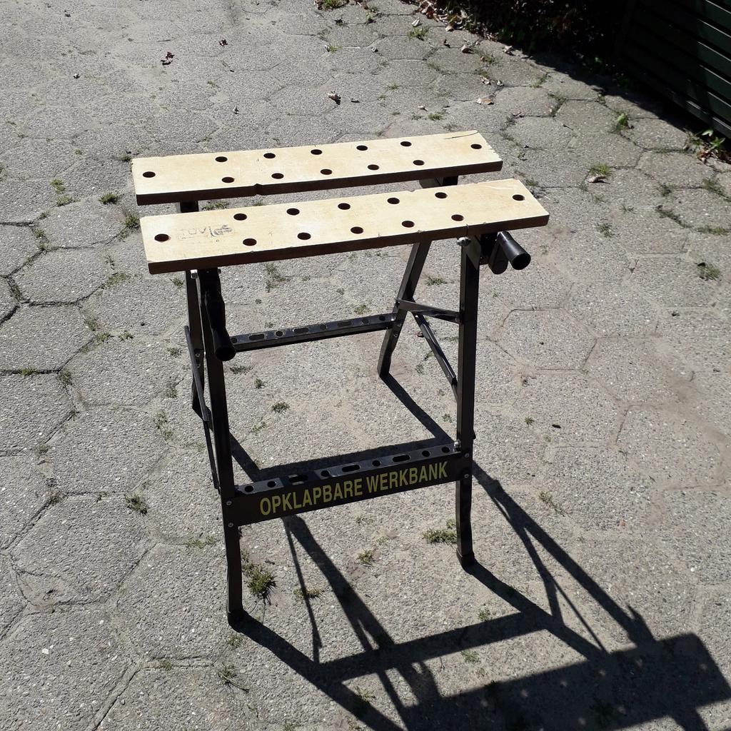 Workmate  / opklapbare werkbank, Doe-het-zelf en Verbouw, Werkbanken, Ophalen, Gebruikt, Minder dan 70 cm, Bankschroef