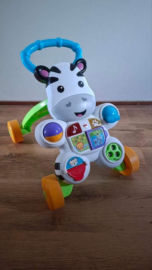 Loopwagentje, Kinderen en Baby's, Speelgoed | Fisher-Price, Ophalen, Zo goed als nieuw, Met geluid