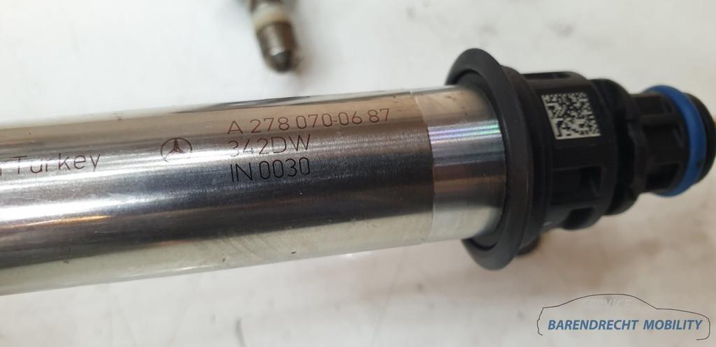 Benzine injector injectoren Mercedes A2780700687 0261500065, Gebruikt, Mercedes-Benz AG, Mercedes-Benz, Ophalen of Verzenden