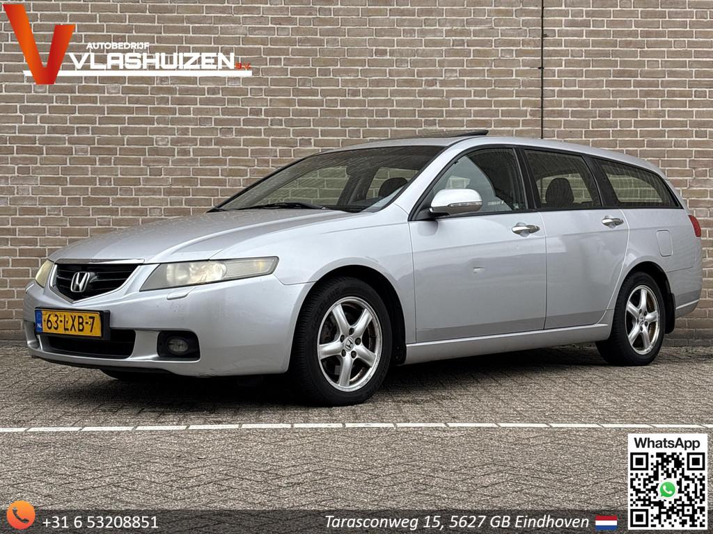 Honda Accord Tourer 2.4i Executive | Climate | Cruise | Navi, Auto's, Honda, Voorwielaandrijving, Stof, Gebruikt, 10 km/l