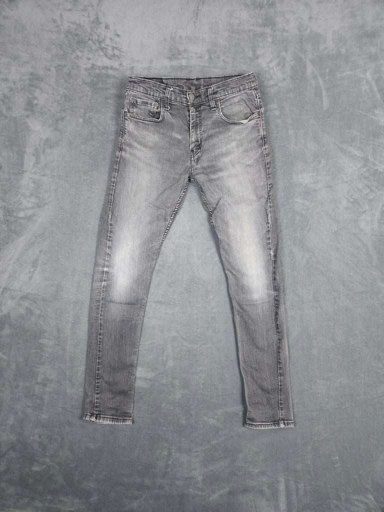 Levis Broek 512 W32 L34 Slim Taper Fit Grijs Jeans., ., W32 (confectie 46) of kleiner, Ophalen of Verzenden, Zo goed als nieuw