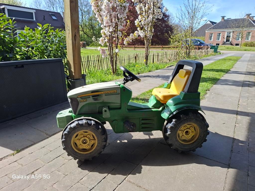 John Deere traptractor voor kinderen, Ophalen, Gebruikt