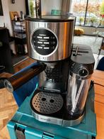 Silvercrest Koffiemachine met Melkschuimer, Witgoed en Apparatuur, Koffiezetapparaten, Ophalen, Gebruikt, Koffiemachine, Gemalen koffie