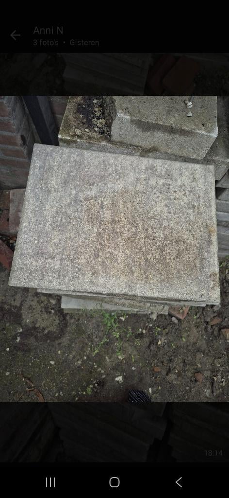 Tuin tegel, Ophalen, Gebruikt, Buiten