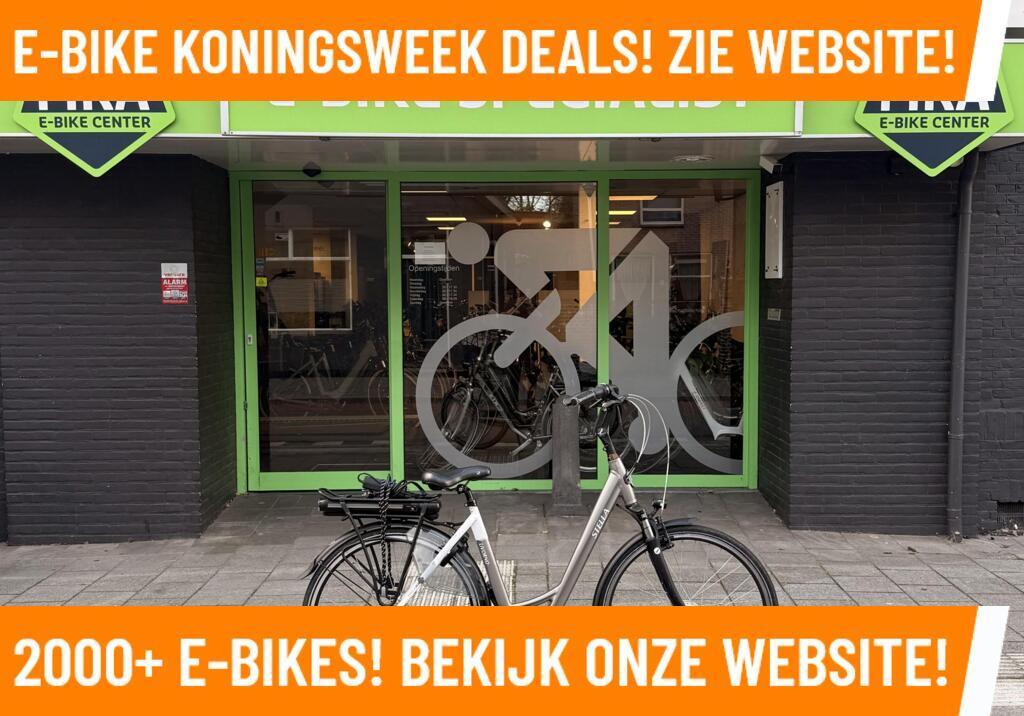 Stella Livorno Elektrische fiets met voorwiel motor ebike!, Overige merken, Ophalen of Verzenden, Zo goed als nieuw, 50 km per accu of meer