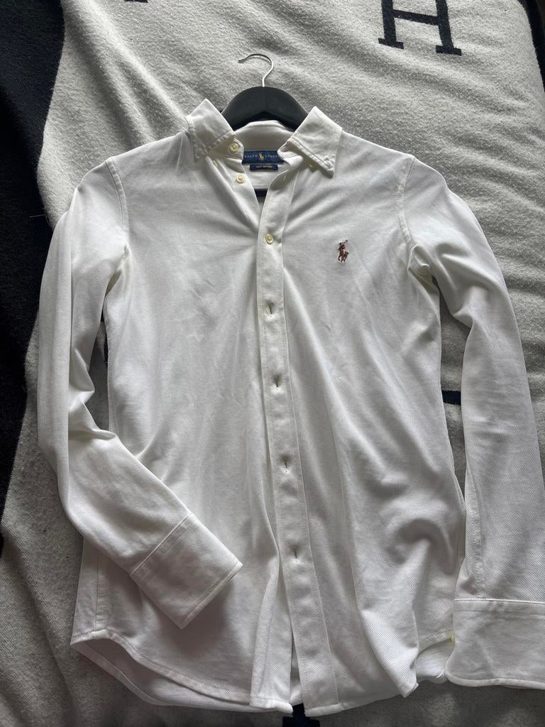 Ralph Lauren wit overhemd dames maat s, Ophalen of Verzenden, Gedragen, Wit