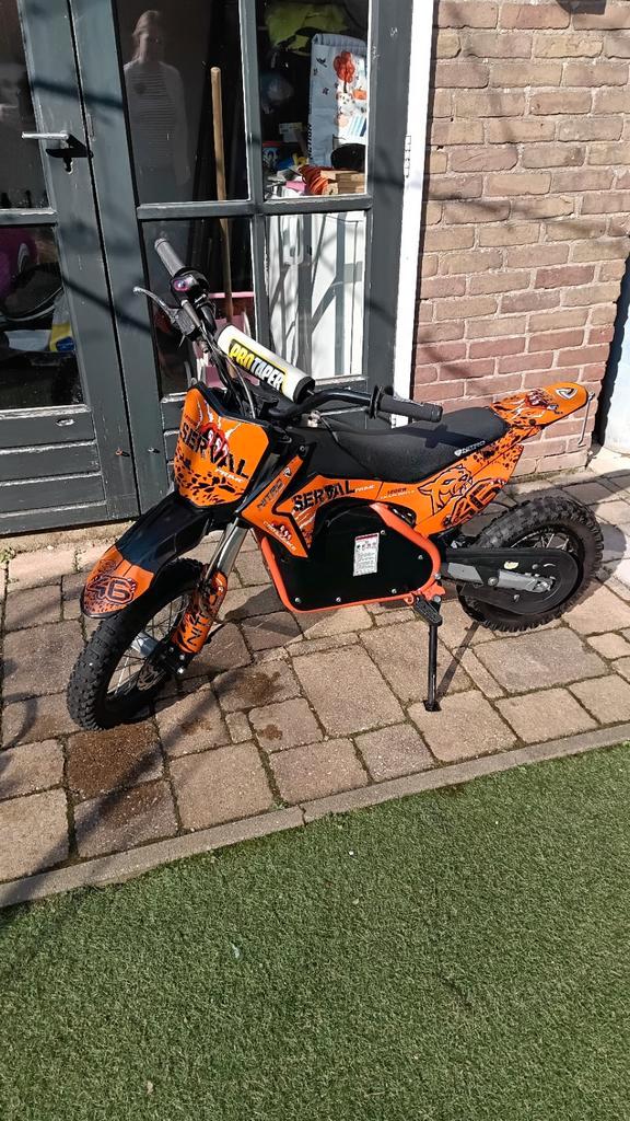 1200W Pitbike NITRO Serval en 1000W Mini Quad NITRO MadoX, Fietsen en Brommers, Minibikes, Midibikes en Pitbikes, Gebruikt, Pitbike