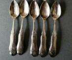 5 Sola verzilverde theelepeltjes. Kadotip/ Moederdagtip, Verzilverd, Ophalen of Verzenden, Zo goed als nieuw, Metaal