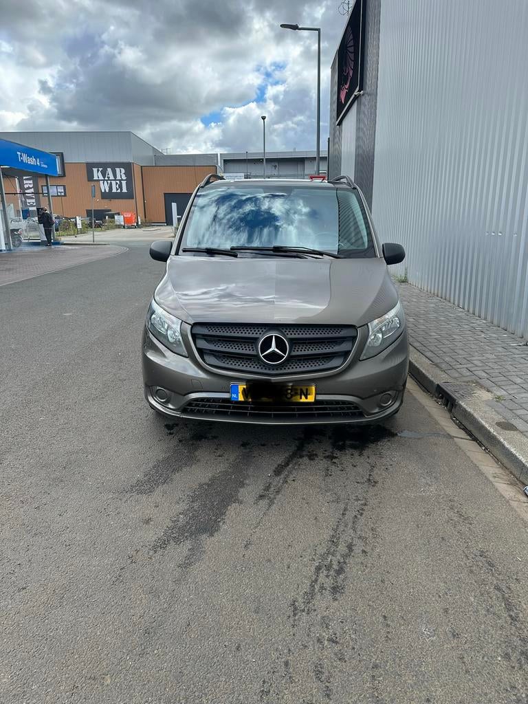 Mercedes-Benz Vito 116 cdi automaat xL dubbecabine  bj 2016, Auto's, Bestelauto's, Automaat, 4 cilinders, 163 pk, Diesel
