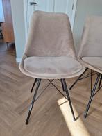 Kuipstoelen van Kick Collection taupe velvet, Ophalen