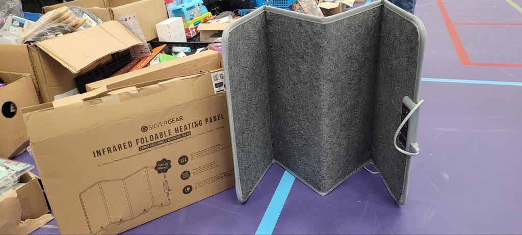 Silvergear Infrarood Opvouwbaar Verwarming Paneel - Nieuw, Huis en Inrichting, Kachels, Nieuw, Vrijstaand, Overige soorten, Elektrisch