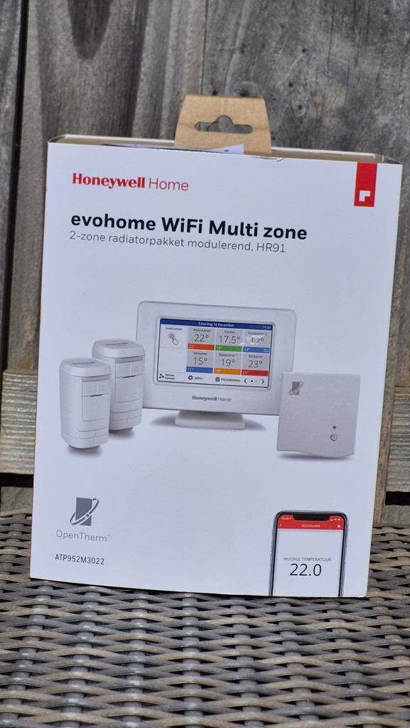 Slimme Thermostaat Honeywell Evohome WIFI Multizone, Ophalen of Verzenden, Slimme thermostaat, Nieuw