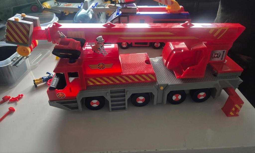 Brandweerman hijskraan compleet, Ophalen of Verzenden