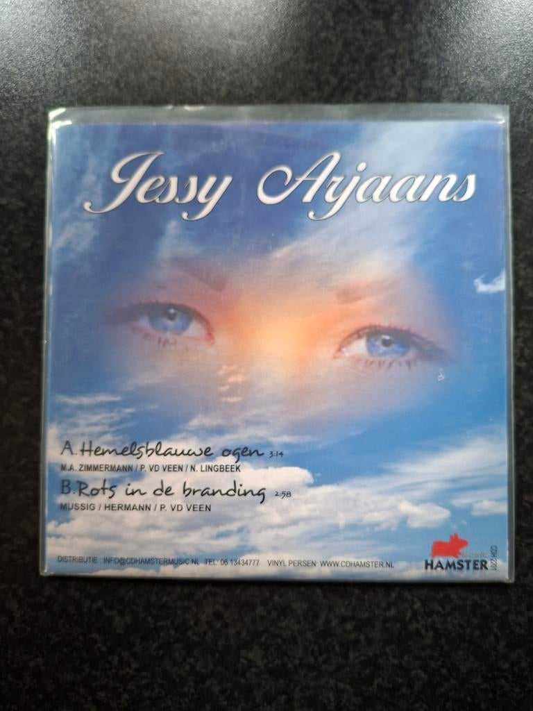 Jessy arjaans hemelsblauwe ogen, Ophalen of Verzenden, Nieuw in verpakking, Overige formaten, Levenslied of Smartlap