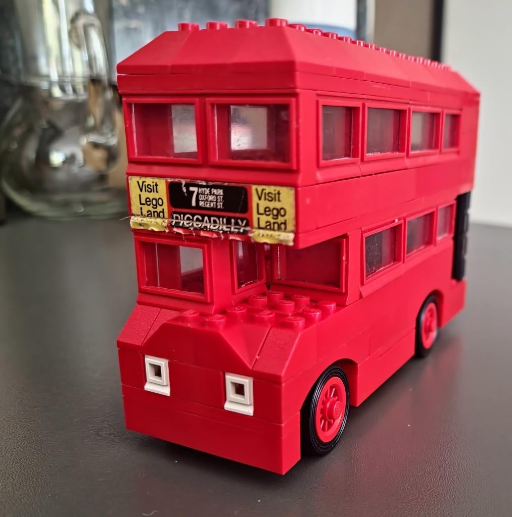LEGO 384 - Londense Bus, Kinderen en Baby's, Speelgoed | Duplo en Lego, Ophalen of Verzenden, Gebruikt, Complete set, Lego