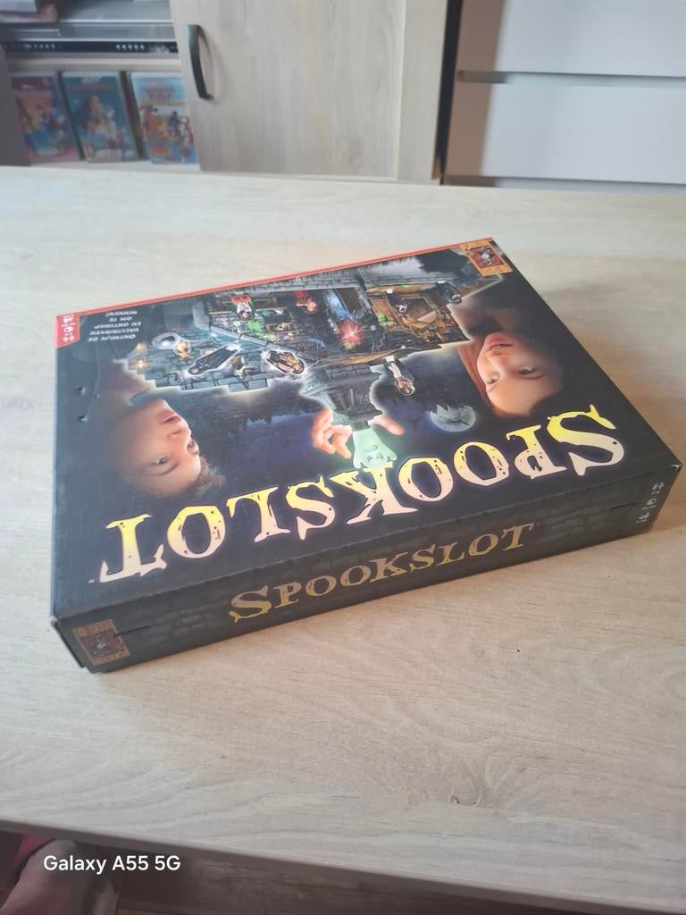 Spookslot Bordspel - Ontsnap uit het spookhuis!, Hobby en Vrije tijd, Gezelschapsspellen | Bordspellen, Gebruikt, Postbus 123, 1234 AB Spelstad