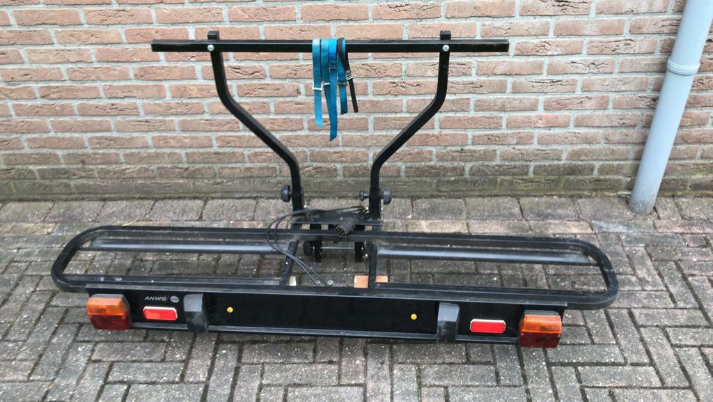 ANWB fietsendrager, Ophalen, 2 fietsen, Gebruikt, Trekhaakdrager