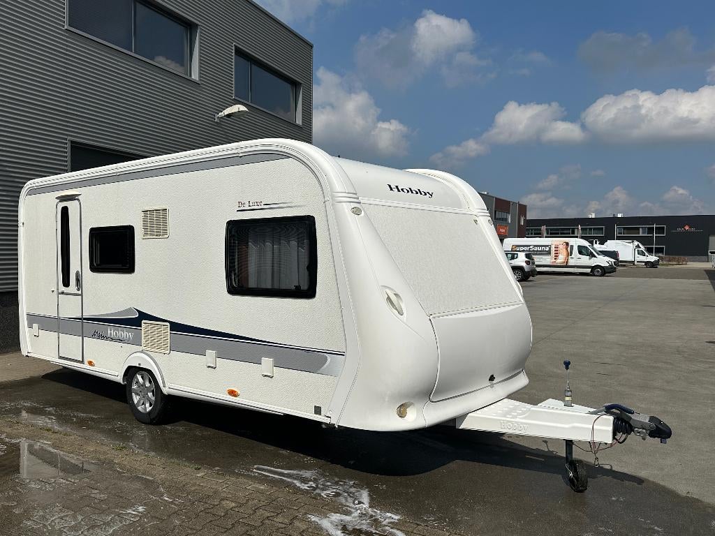 hobby 490kmf de luxe full opties caravan, Hobby, Treinzit, Particulier, Ringverwarming