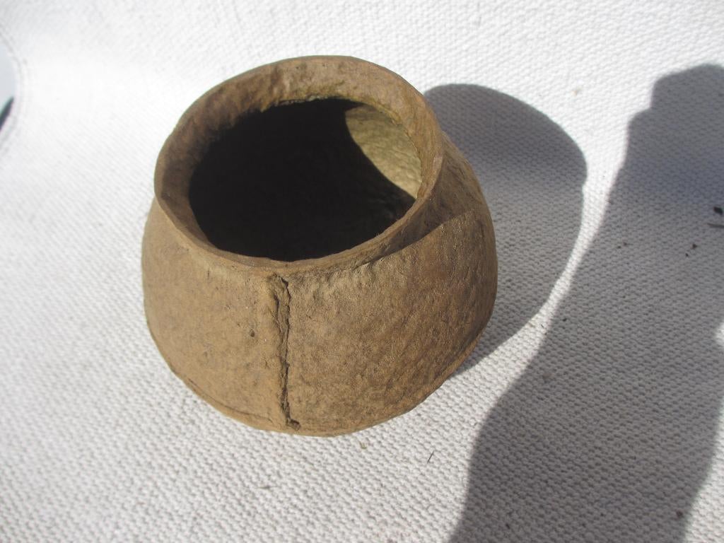 Papier mache vaas van Debbie Wijskamp voor Serax, Huis en Inrichting, Overige materialen, Gebruikt, Overige kleuren, Ophalen of Verzenden