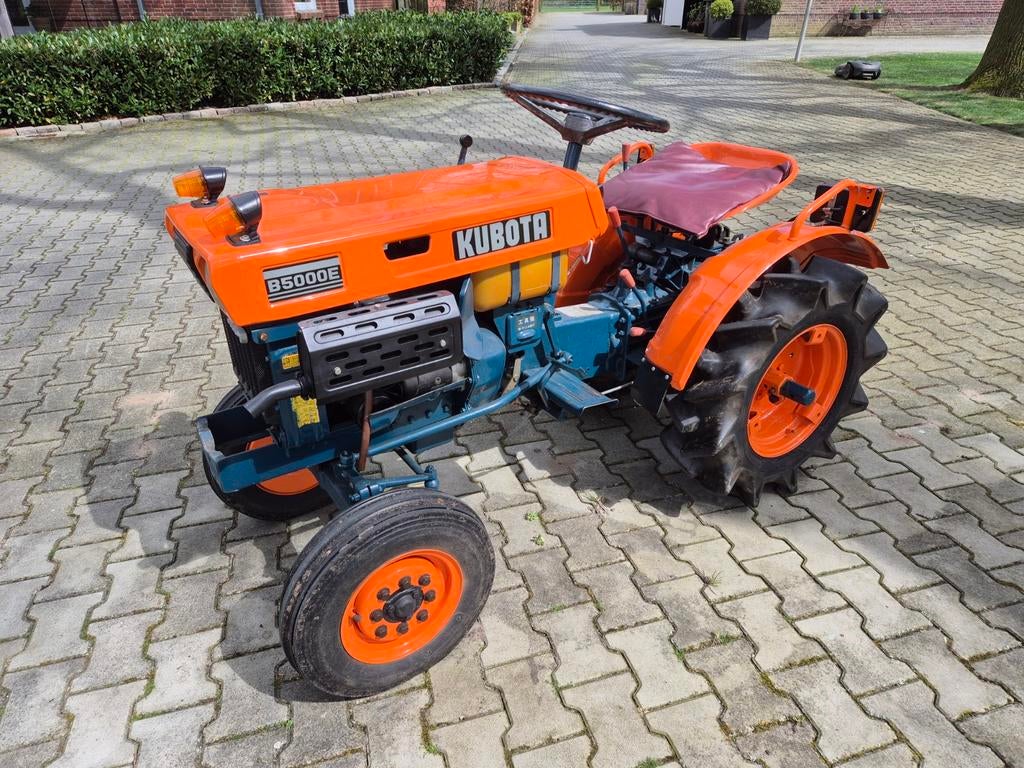 Kubota mini tractor, Ophalen, Zo goed als nieuw