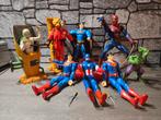 Superhelden actiefiguren collectie Superman, Spiderman beeld, Ophalen of Verzenden, Zo goed als nieuw