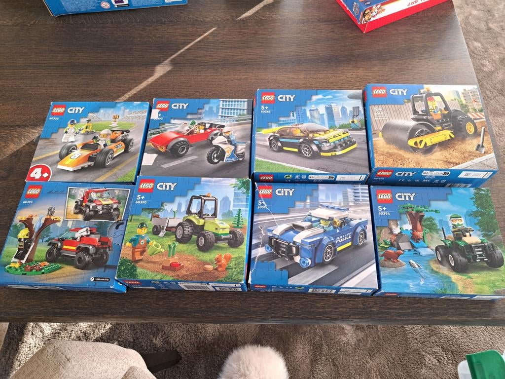 8x Lego doosjes, Kinderen en Baby's, Speelgoed | Duplo en Lego, Ophalen