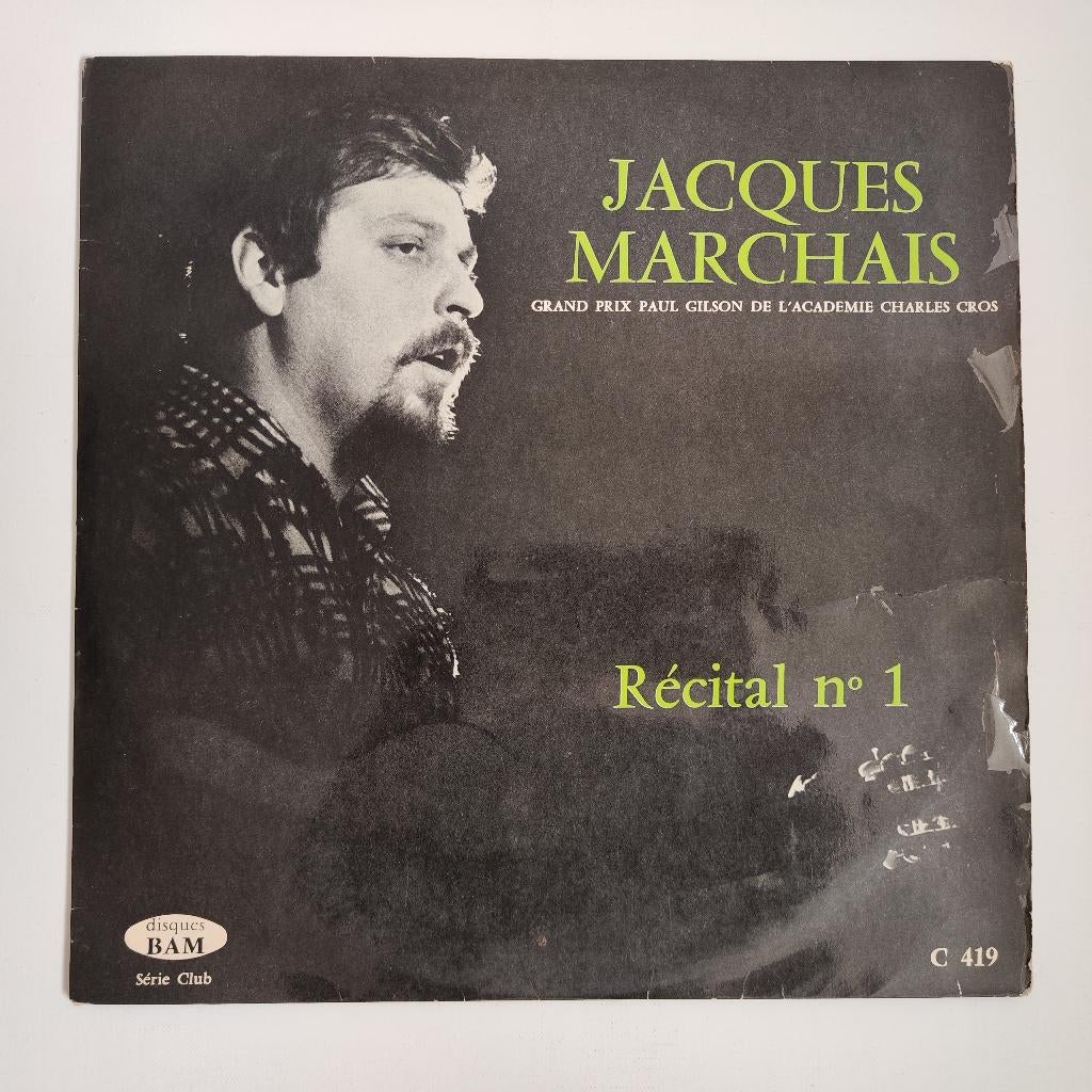 Jacques Marchais - Recital nr 1, Ophalen of Verzenden, Gebruikt, 12 inch