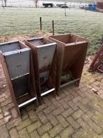 (varkens)voederbakken, Ophalen, Gebruikt