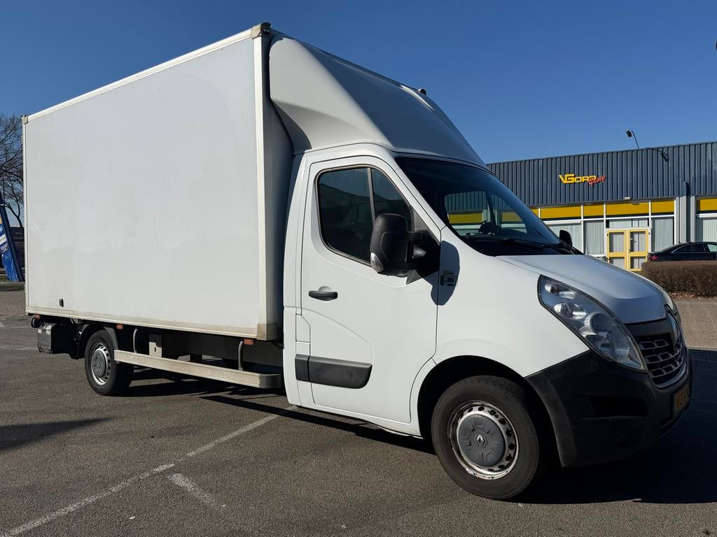 Renault Master 2.3D 92KW 2016 Bakwagen met laadklep, Auto's, Bestelauto's, Voorwielaandrijving, Euro 5, 125 pk, Zwart