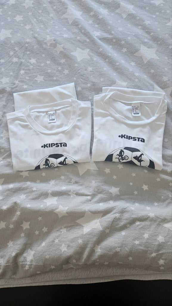 Set van 2 witte climacool T-shirts maat L, Kleding | Heren, Ophalen of Verzenden