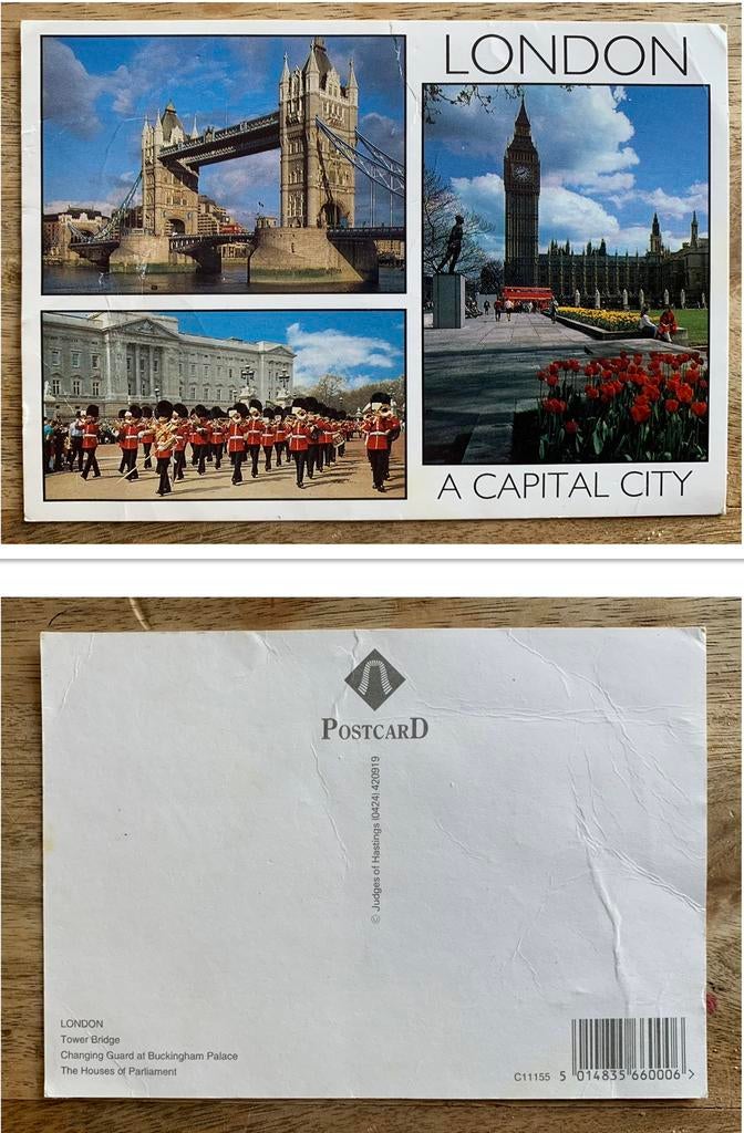 Ansichtkaart: London, Ophalen of Verzenden