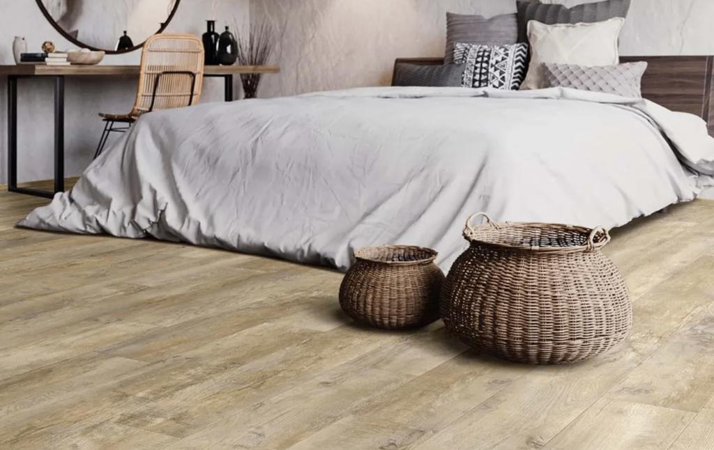 PVC Click vloer Moduleo country oak, Ophalen, Zo goed als nieuw, 25 tot 50 m², Click PVC