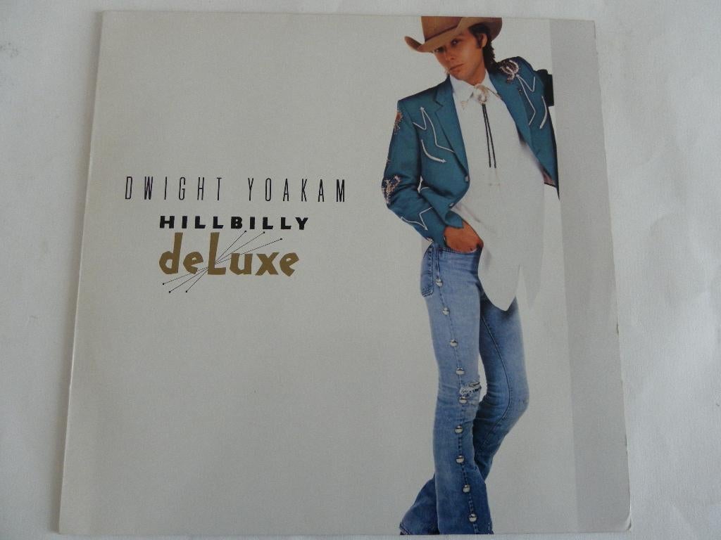 LP Dwight Yoakam - Hillbilly De Luxe, Ophalen of Verzenden, Zo goed als nieuw, 12 inch