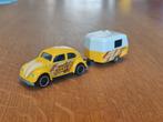 Majorette VW Kever + Eriba Puck Caravan, Ophalen of Verzenden, Auto, Majorette