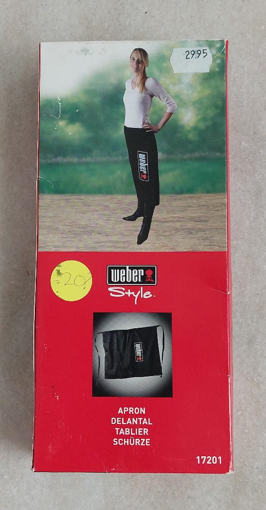 Weber-Style sloof en kookboek NIEUW!, Ophalen of Verzenden, Nieuw, WEBER BBQ