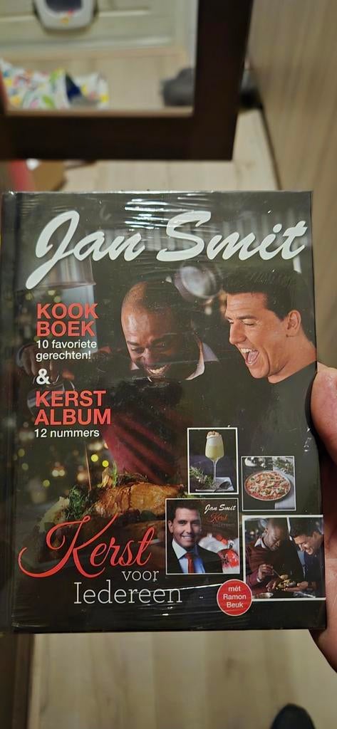 Jan Smit Kookboek & Kerst Album - Kerst voor Iedereen, Nieuw, Ophalen of Verzenden, Overige gebieden, Hoofdgerechten